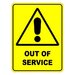 Out Of Service Sign